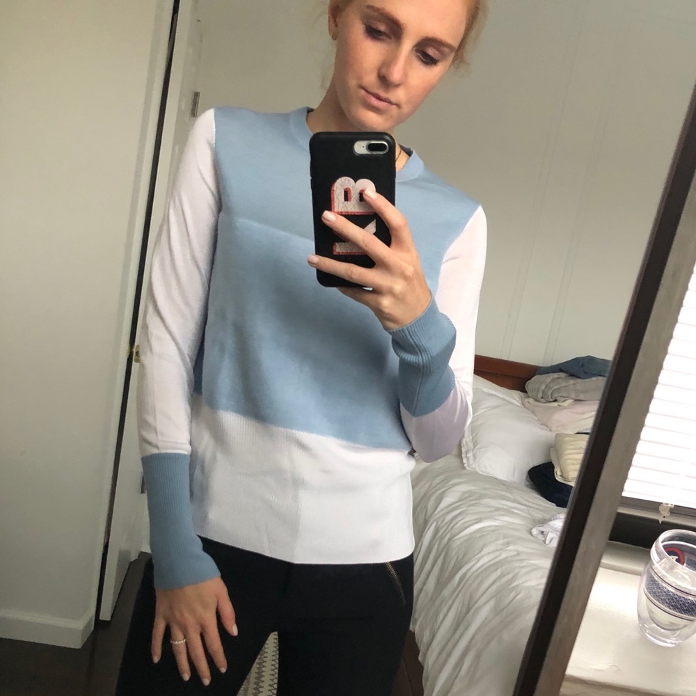 RAG & BONE COLOR BLOCK SWEATER